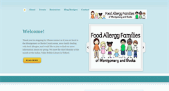 Desktop Screenshot of foodallergyfamiliesofmontgomeryandbucks.com